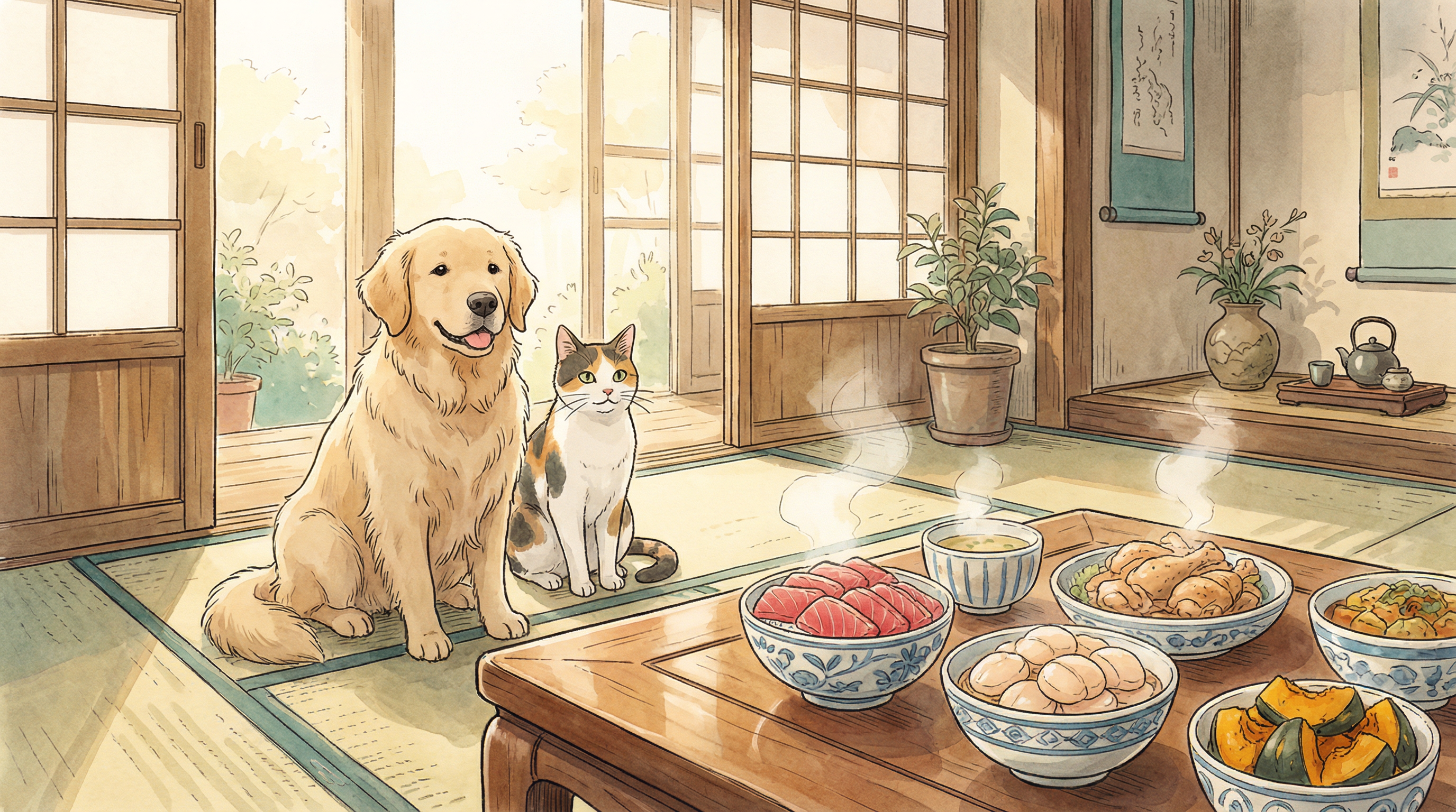 ペットケーキファクトリー — 猫と犬のための天然フード